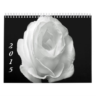 Calendrier imprimé personnalisé 2015 Roses