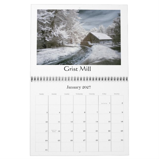 Calendrier Infrarouge - 2013 (Jan 2027)
