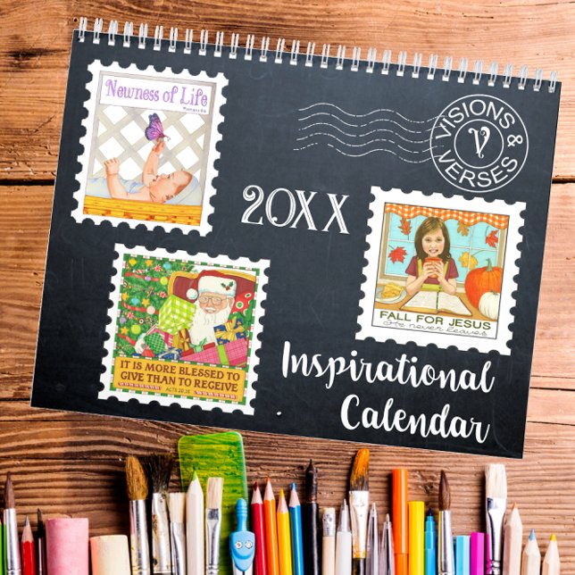 Calendrier Inspirant par Visions et Versets (Créateur téléchargé)