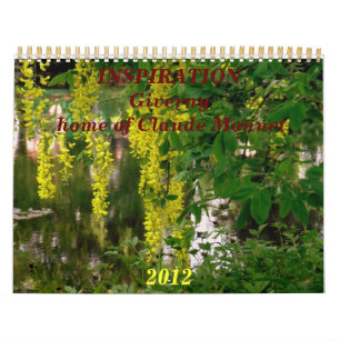 Calendrier Inspiration : Giverny, domicile de Claude Monnet