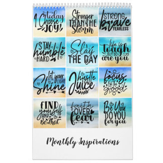 Calendrier Inspiration mensuelle