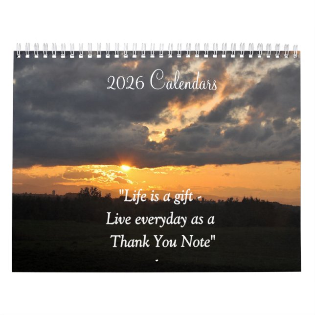 Calendrier Inspirationnel 2026 (Protection)