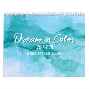 Calendrier Inspirationnel de 18 Mois Dream in Colo