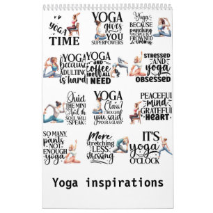 Calendrier Inspirations du yoga