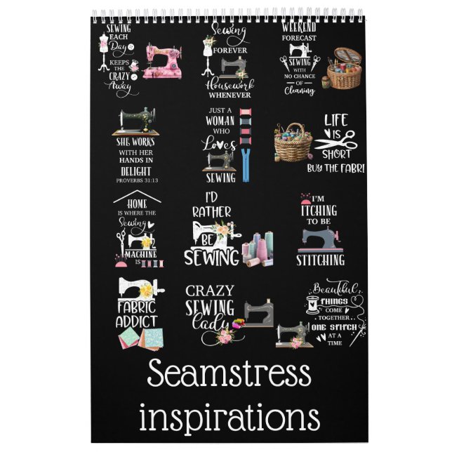 Calendrier Inspirations Seamstress (Protection)