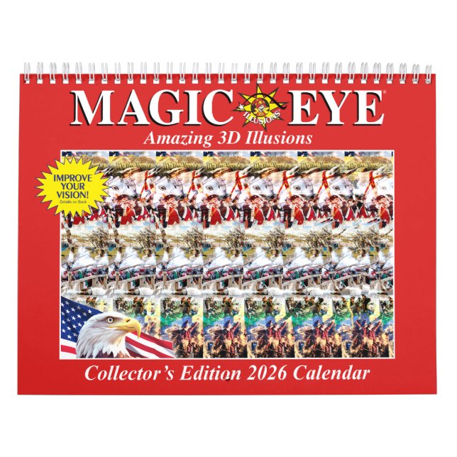 Calendrier international des yeux magiques 2026 de (Protection)