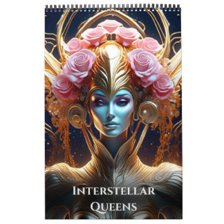 Calendrier Interstellar Queens par Ivy et Bat Art