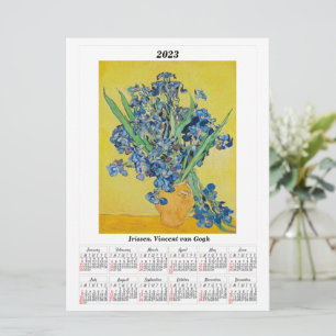 Calendrier Irissen pour 2023 Vincent van Gogh