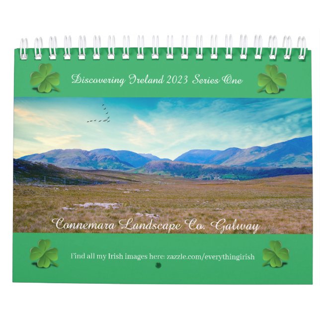 Calendrier irlandais 2023 (Dos)