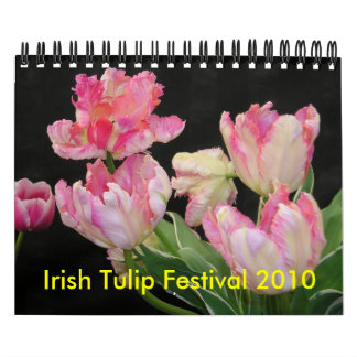 Calendrier irlandais du festival 2010 de tulipe