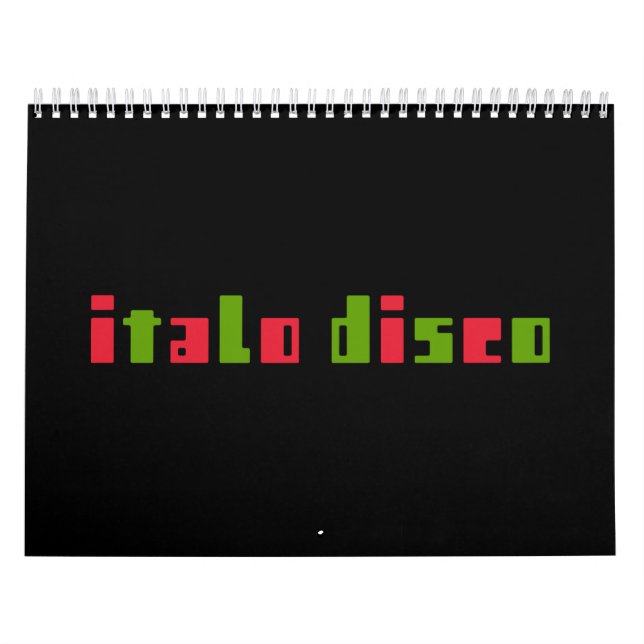 CALENDRIER ITALO DISCO (Protection)