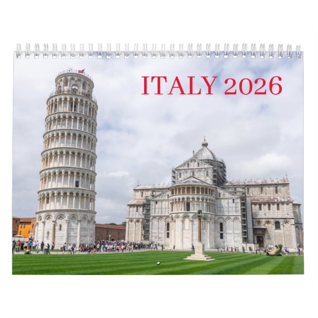 Calendrier Italy 2026 calendar (Protection)