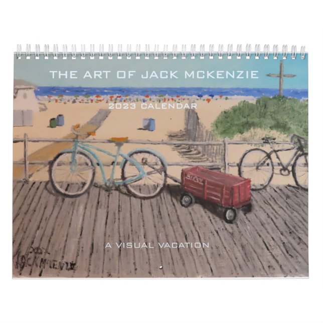 Calendrier Jack Mckenzie Art 2023 (Protection)