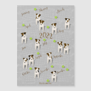 Calendrier Jack Russell Terriers amoureux de les c