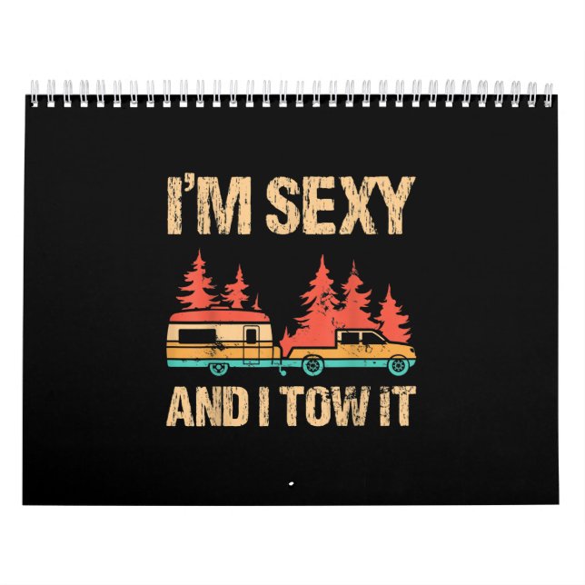 Calendrier J'Ai Enseigné La Randonnée Dans Les Camp D'Arbres  (Protection)