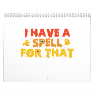 Calendrier J'ai un sort pour ce cadeau de sorcière Éffrayante