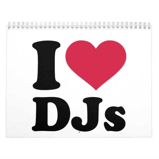Calendrier J'aime DJs (Protection)