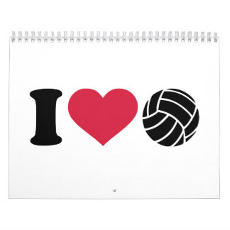 Calendrier J'aime le volleyball