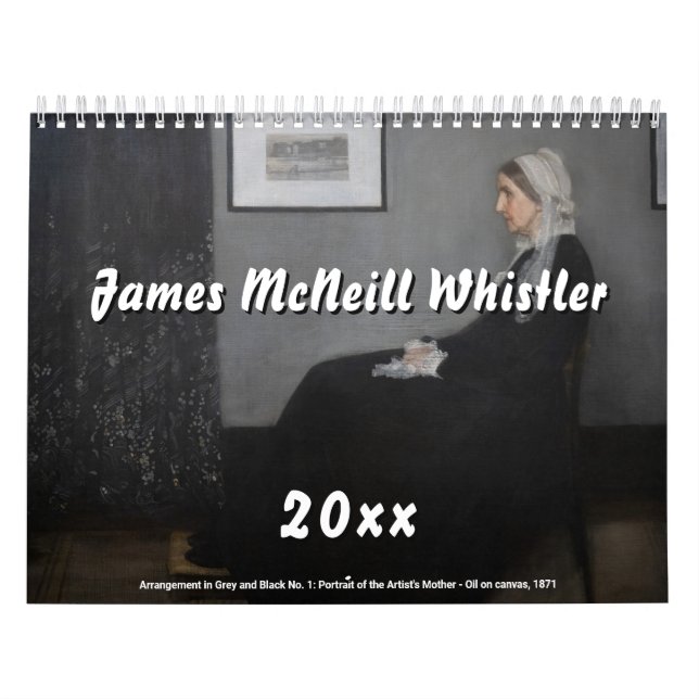 Calendrier James McNeill Whistler (Protection)