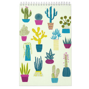 Calendrier Jardin de Cactus