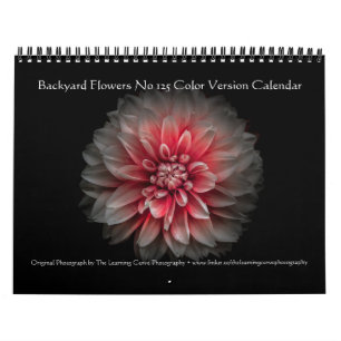 Calendrier Jardin Fleurs No 125 Version couleur