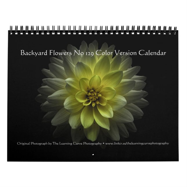 Calendrier Jardin Fleurs No 129 Version couleur (Protection)