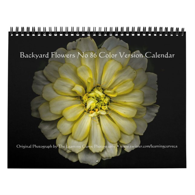 Calendrier Jardin Fleurs No 86 Version couleur (Protection)