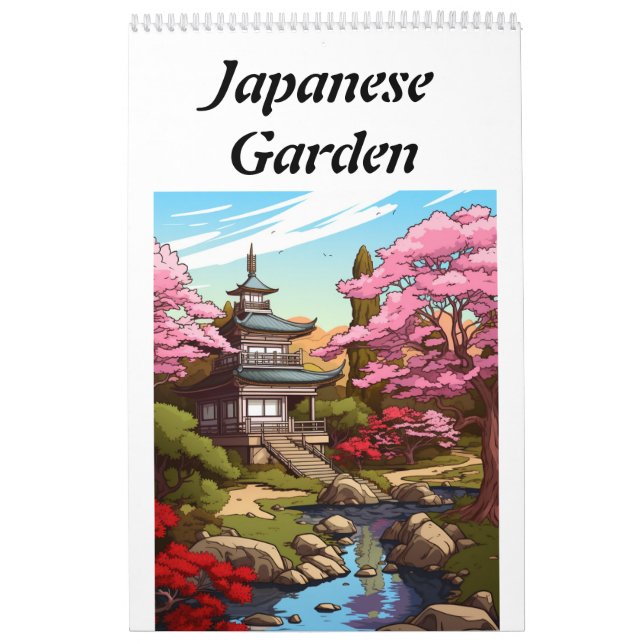Calendrier Jardin Japonais Il vous-même (Protection)