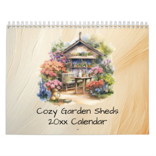 Calendrier Jardins douillets et pittoresques avec des patios 