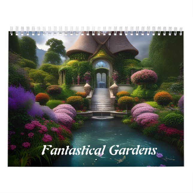 Calendrier Jardins fantastiques (Protection)