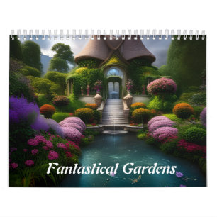 Calendrier Jardins fantastiques