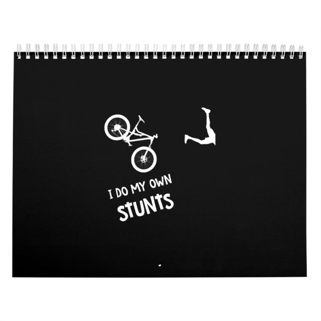 Calendrier Je Fais Mes Propres Stunts Mountain Bike (Protection)