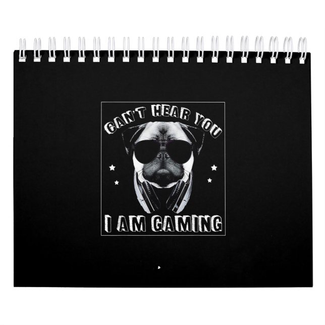 Calendrier Je ne peux pas t'entendre Je suis Jeu Amoureux Car (Protection)