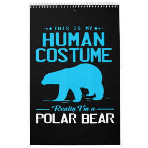 Calendrier Je Suis Un Ours Polaire Voici Mon Amoureux des ani