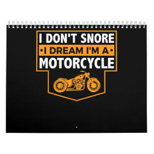 Calendrier Je Suis Un Vrai Cadeau De Motocycliste Pour Les Am