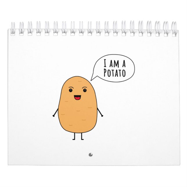 Calendrier Je suis une pomme de terre (Protection)
