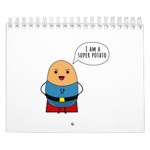 Calendrier Je suis une super pomme de terre