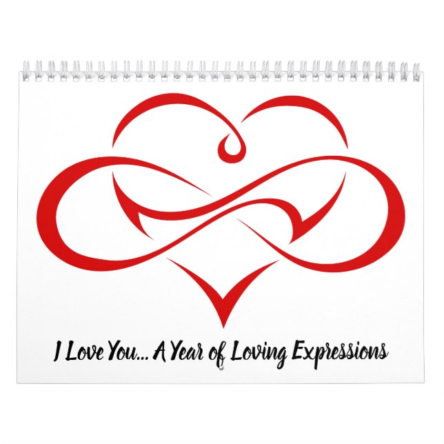 Calendrier Je T'Aime... Une Année D'Expressions Amoureuses (Protection)