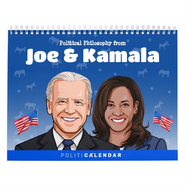 Calendrier Joe & Kamala de l'humour politique (Protection)