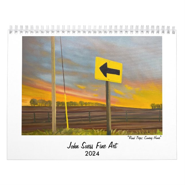 Calendrier John Suess Fine Art 2024 (Protection)