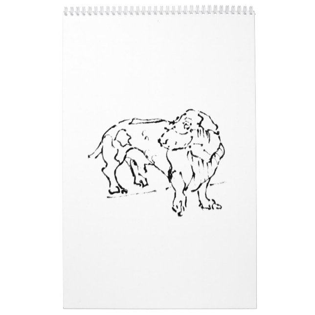 Calendrier Joli chien saucisse Dachshund – 2027 (Protection)