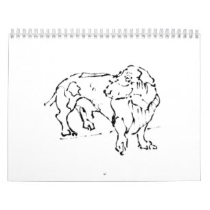 Calendrier Joli chien saucisson Dachshund – 2027