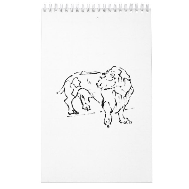 Calendrier Joli chien saucisson Dachshund – 2027 (Protection)