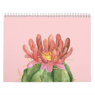 Calendrier Jolie fleur succulente