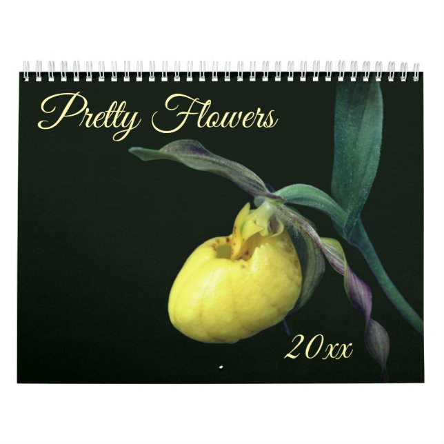 Calendrier Jolies Fleurs  (Protection)