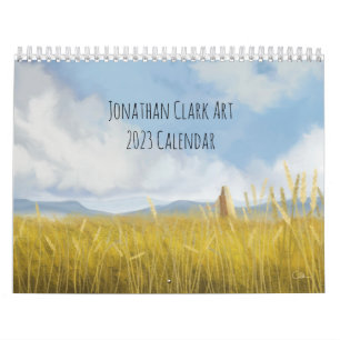 Calendrier Jonathan Clark Art 2023