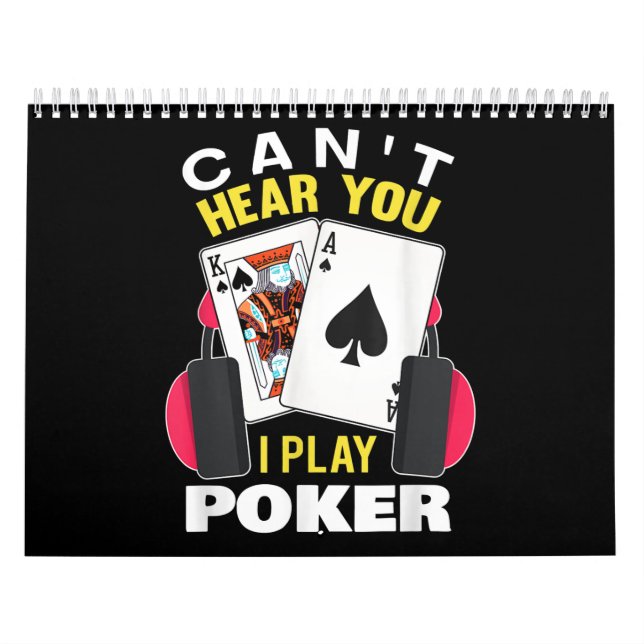 Calendrier Joueur du Texas Holdem (Protection)