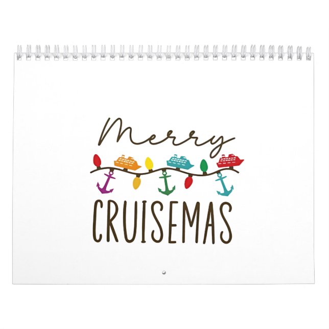 Calendrier Joyeuses croisières de Noël Famille de croisières (Protection)