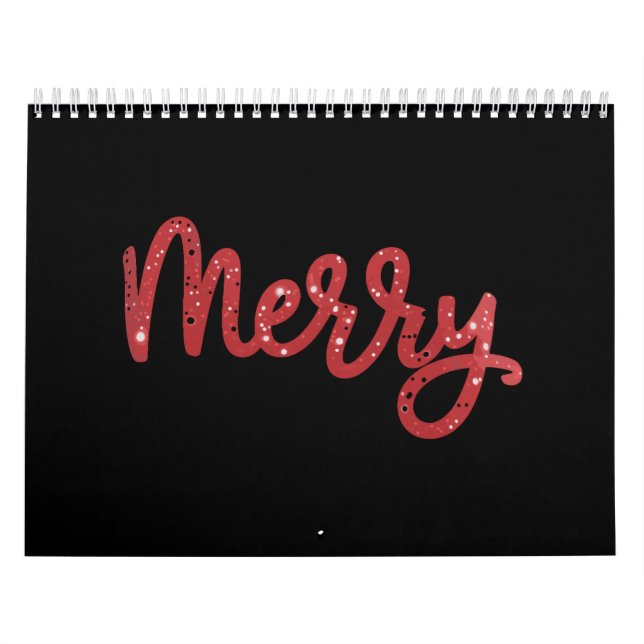 Calendrier Joyeux Noël Paillettes Vacances  (Protection)