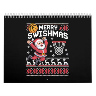 Calendrier Joyeux Swishmas Basket Noël Moche Xmas